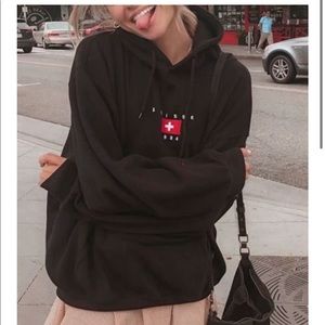 SOLD OUT brandy Melville suisse hoodie